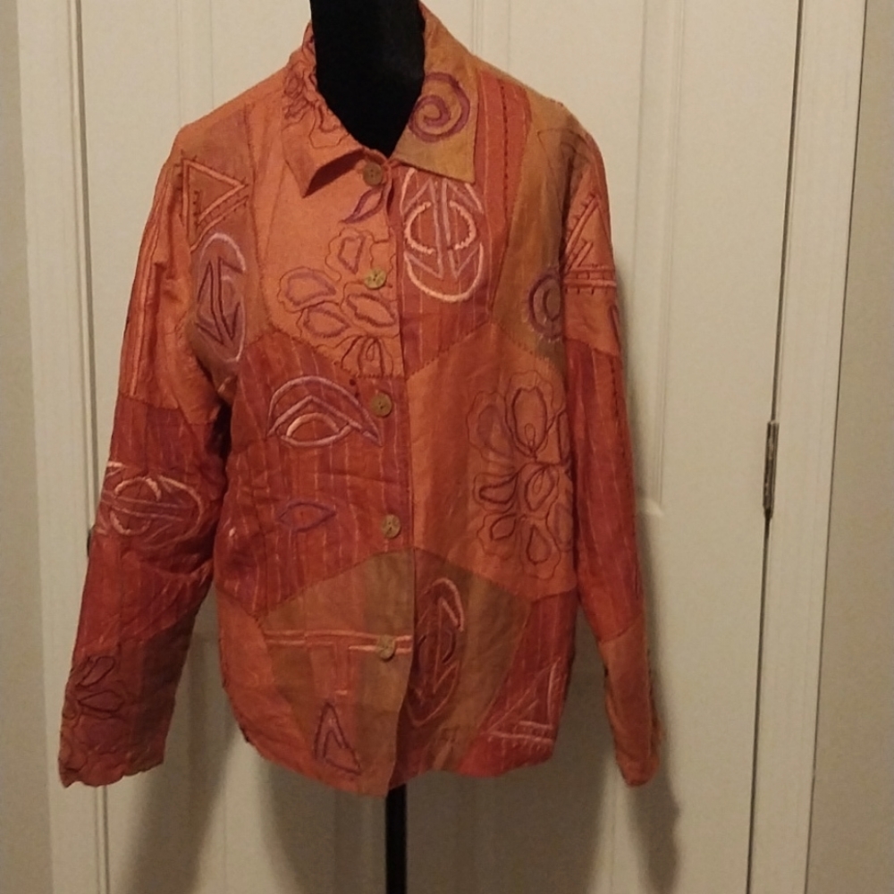 Ladies Cold Water Creek jacket. Size L